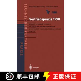 【3-4周达】Vertriebspraxis 1998 : Kunden sprechen zu ihren Lieferanten: Die Ergebnisse des 1. Deutsch... [9783642722158]
