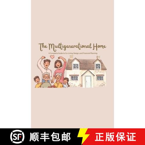 【3-4周达】The Multigenerational Home [9798232084363]