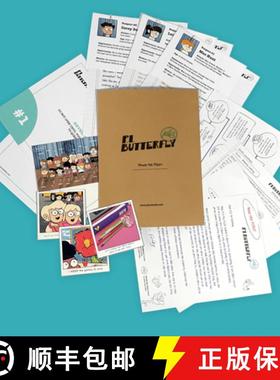 【3-4周达】Flower Pen Fiasco: P.I Butterfly Mini Detective Mystery Game for Kids, Critical Thinking F... [9781938447648]