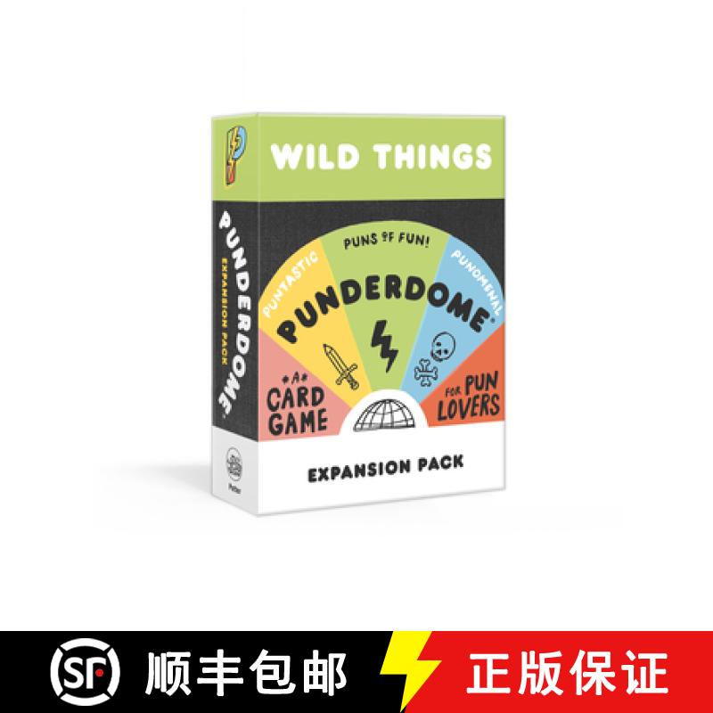 【3-4周达】Punderdome Wild Things Expansion Pack: 50 Cards Toucan Add to the Core Game [9781984824394]