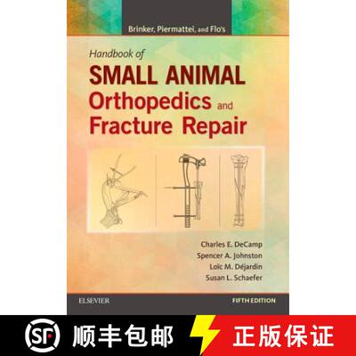 【3-4周达】Brinker, Piermattei and Flo's Handbook of Small Animal Orthopedics and Fracture Repair [9781437723649]