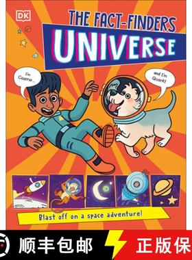 【3-4周达】The Fact-Finders Universe: Blast Off on a Space Adventure with Cosmo and Quark! [9780593965320]