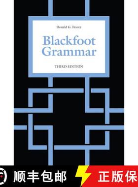 【3-4周达】Blackfoot Grammar – Third Edition [9781487520649]