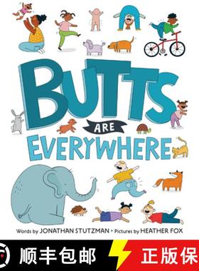【3-4周达】Butts Are Everywhere [9780525514510]