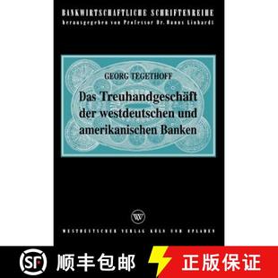Westdeutschen 9783322961594 4周达 Banken Amerikanischen Und Der Treuhandgeschäft Das