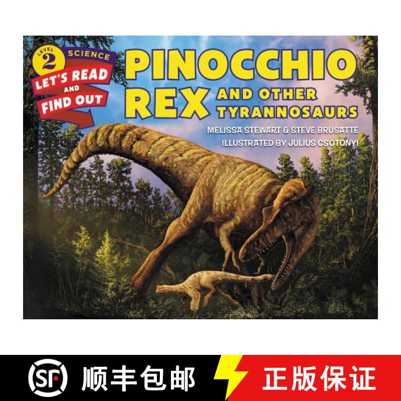 【3-4周达】Pinocchio Rex and Other Tyrannosaurs [9780062490919]