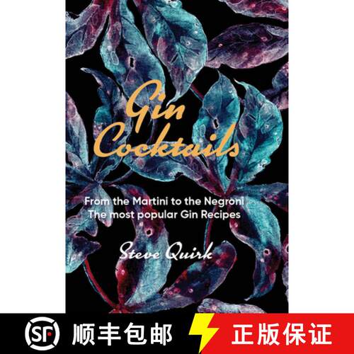 【3-4周达】精装 Gin Cocktails : From the Martini to the Negroni. The most popular Gin recipes [9781760794712]