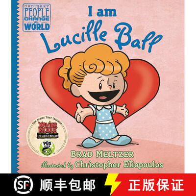 【3-4周达】精装 I am Lucille Ball [9780525428558]