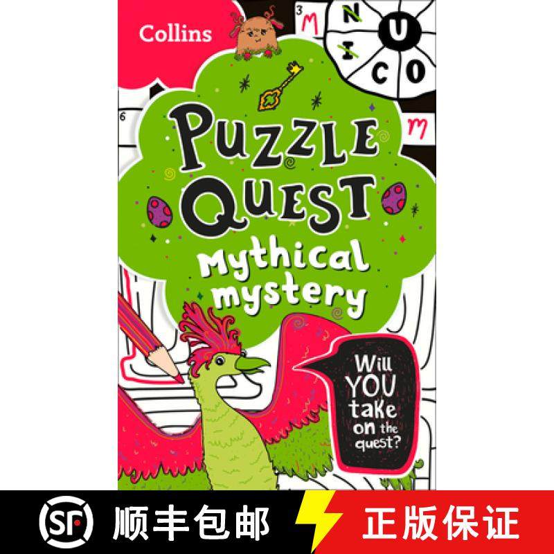 【3-4周达】Puzzle Quest Mythical Mystery: Solve More Than 100 Puzzles in This Adventure Story for Kid... [9780008457457]