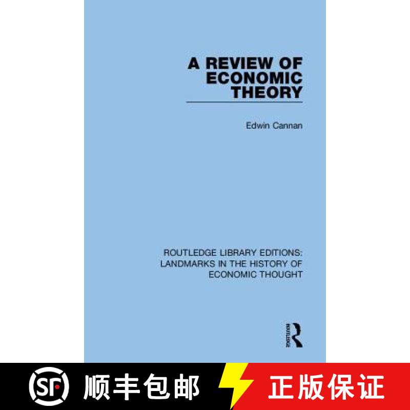 【3-4周达】Routledge Library Editions: Landmarks in the History of Economic Thought [9781138210868]
