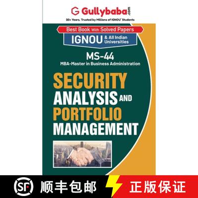 【3-4周达】MS-44 Security Analysis and Portfolio Management [9789381638460]