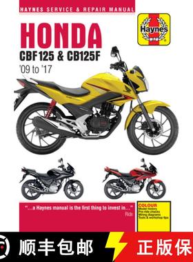 【3-4周达】Honda Cbf125 and Cb125f: '09 to '17 [9781785213533]