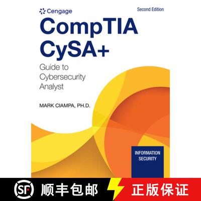 【3-4周达】Comptia Cysa+ Guide to Cybersecurity Analyst (Cs0-002) [9780357678091]