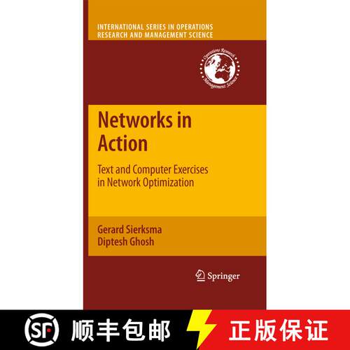 【3-4周达】Networks in Action : Text and Computer Exercises in Network Optimization [9781461425434]
