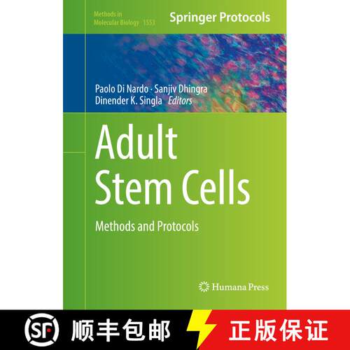 【3-4周达】精装 Adult Stem Cells : Methods and Protocols (1st ed. 2017) [9781493967544]