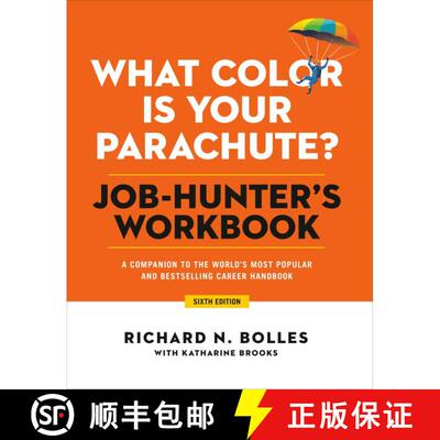 【3-4周达】What Color Is Your Parachute? Job-Hunter's Workbook, Sixth Edition: A Companion to the Wor... [9781984858269]