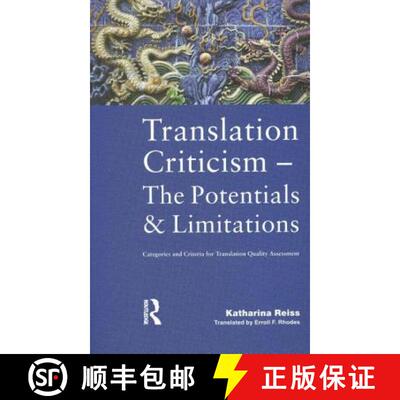 【3-4周达】Translation Criticism- Potentials and Limitations: Categories and Criteria for Translation... [9781900650267]