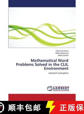 预订 Mathematical Word Problems Solved in the CLIL Environment [9783659751257]