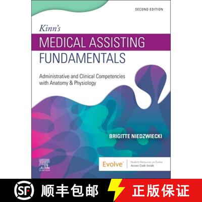 【3-4周达】Kinn's Medical Assisting Fundamentals: Administrative and Clinical Competencies with Anato... [9780323824507]