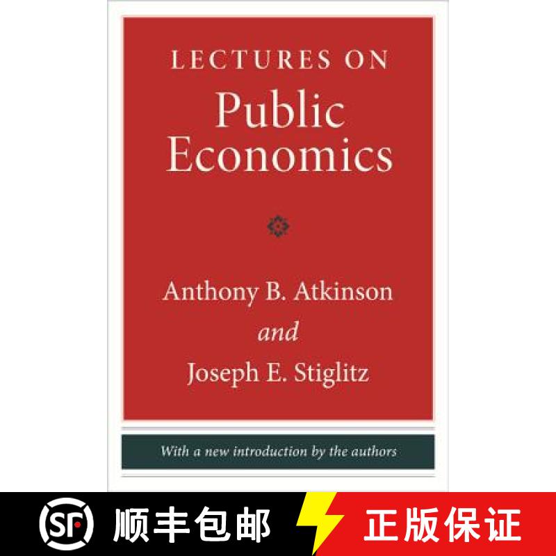 现货 公共经济学讲座 Lectures on Public Economics: Updated Edition [9780691166414]