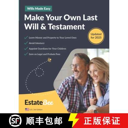 【3-4周达】Make Your Own Last Will & Testament: A Step-By-Step Guide to Making a Last Will & Testamen... [9781913889128]