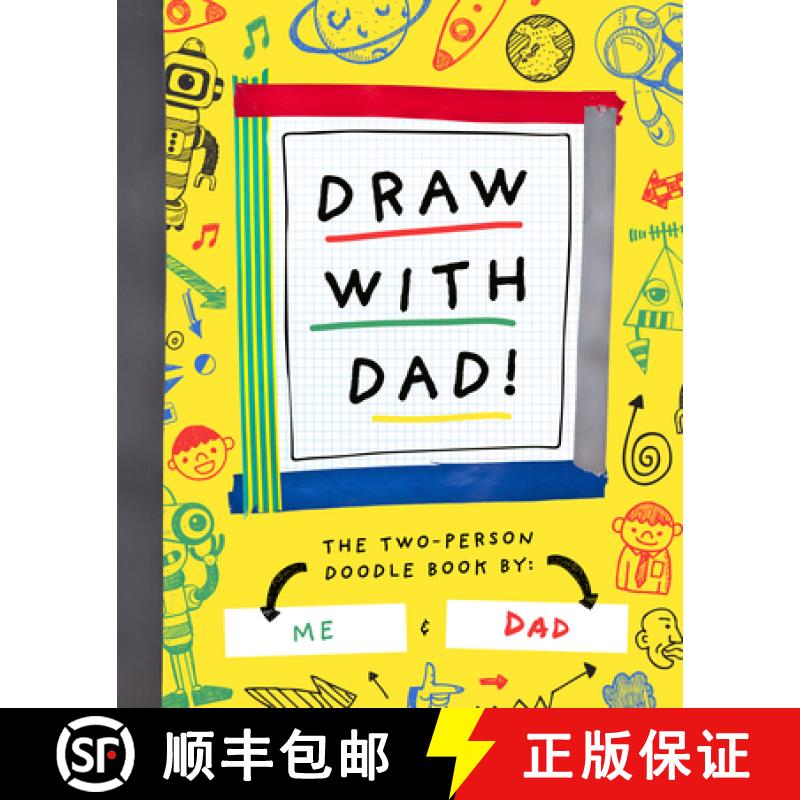 预订 Draw with Dad!: The Two-Person Doodle Book [9781638190264]