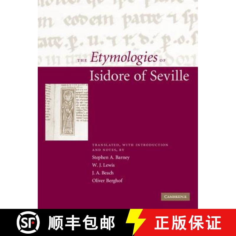 【3-4周达】The Etymologies of Isidore of Seville [9780521145916]