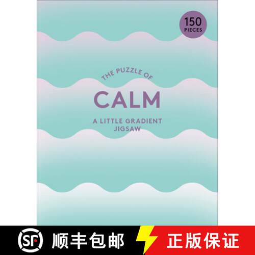 【3-4周达】The Puzzle of Calm: 150 Piece Little Gradient Jigsaw: A Little Gradient Jigsaw [9781913947637]