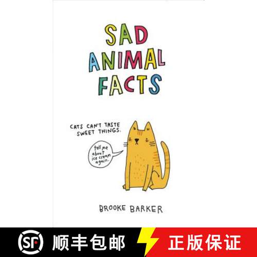 【3-4周达】精装 Sad Animal Facts [9781250095084]