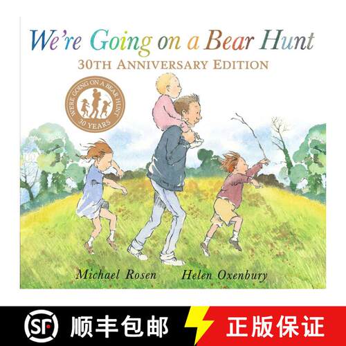 【3-4周达】We're Going on a Bear Hunt: 30th Anniversary Edition (Anniversary Edition) [9781534456426]