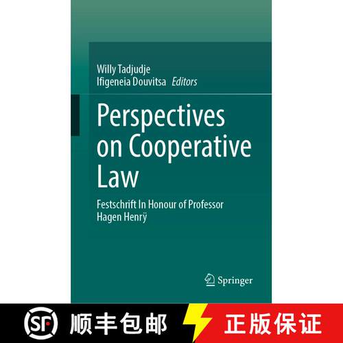 【3-4周达】精装 Perspectives on Cooperative Law: Festschrift in Honour of Professor Hagen Henrÿ [9789811919909]