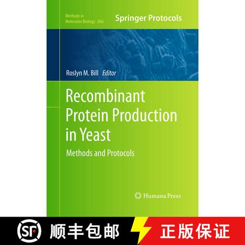 【3-4周达】Recombinant Protein Production in Yeast : Methods and Protocols (Softcover reprint of the ... [9781493958719]