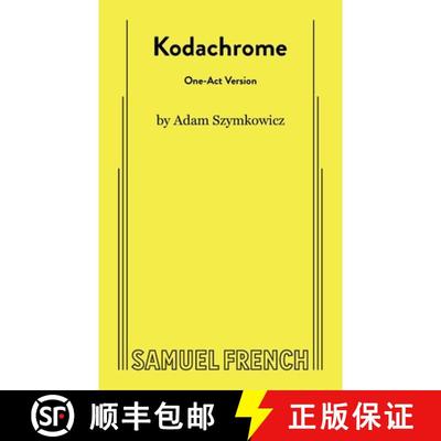 【3-4周达】Kodachrome (One-Act Version) [9780573709821]