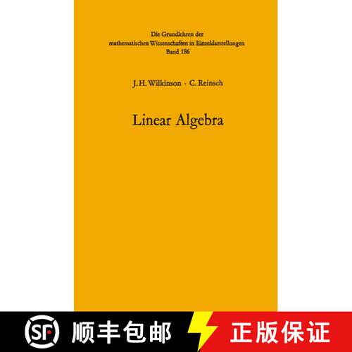 【3-4周达】Handbook for Automatic Computation: Volume II: Linear Algebra - Handbook for Automatic Com... [9783642869426]