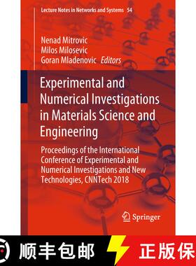 【3-4周达】Experimental and Numerical Investigations in Materials Science and Engineering: Proceeding... [9783319996196]