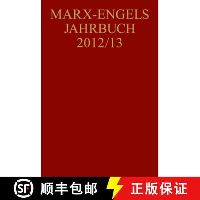 【3-4周达】Marx-Engels-Jahrbuch 2012/13 [9783050060804]