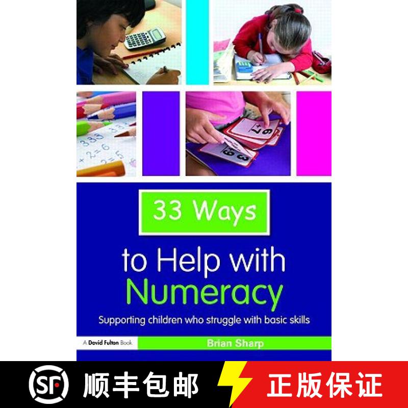【3-4周达】33 Ways to Help with Numeracy: Supporting Children Who Struggle with Basic Skills [9780415468961]