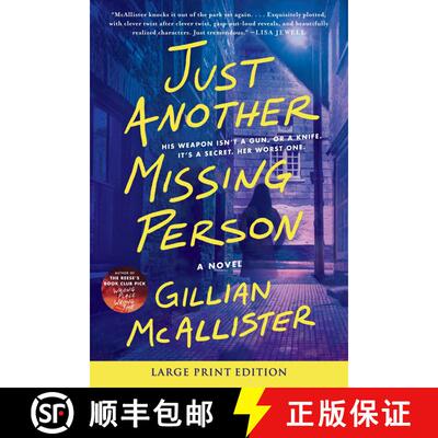 【3-4周达】Just Another Missing Person: A Novel [9780063322899]