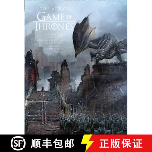 精装 Art of Game of Thrones: The Official Book of Design from Season 1 to Season 8 [9780008354558]