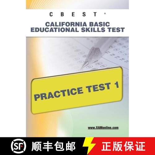 【3-4周达】CBEST CA Basic Educational Skills Test Practice Test 1 [9781607871651]