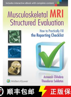【3-4周达】Musculoskeletal MRI Structured Evaluation : How to Practically Fill the Reporting Checklist [9781451185935]