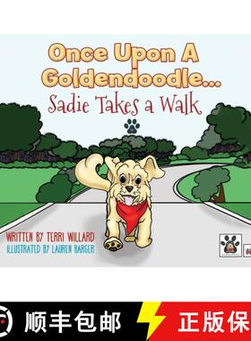 【3-4周达】Once Upon a Goldendoodle...Sadie Takes A Walk [9781662905285]