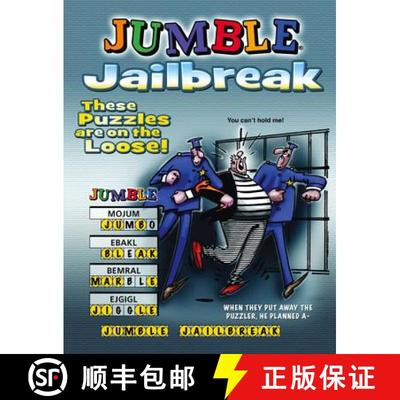 【3-4周达】Jumble Jailbreak: These Puzzles Are on the Loose! [9781629370026]