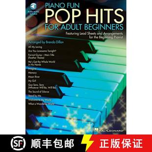 Audio 4周达 Pop Fun for Online With Book Piano Beginners Adult 9781458421104 Hits