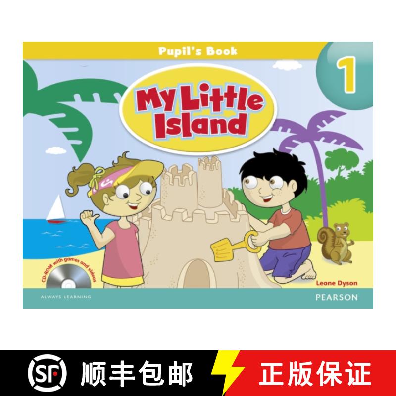 【3-4周达】My Little Island Level 1 Student's Book and CD ROM Pack [9781447913580]