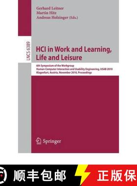 【3-4周达】HCI in Work and Learning, Life and Leisure: 6th Symposium of the Workgroup Human-Computer ... [9783642166068]