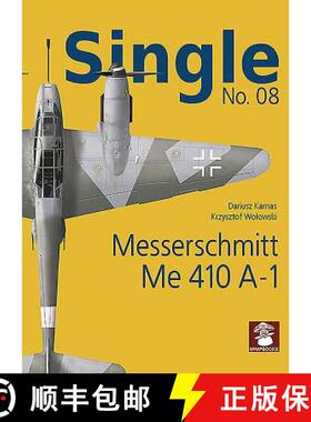 【3-4周达】Single No. 08: Messerschmitt Me 410 A-1 [9788365958655]