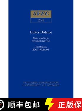 【3-4周达】Editer Diderot [9780729403658]