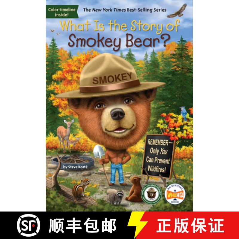 【3-4周达】What Is the Story of Smokey Bear? [9780593385708]