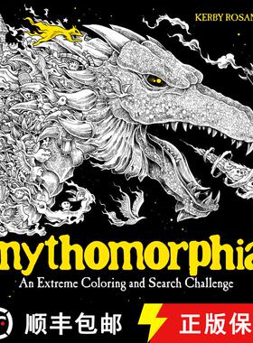 【3-4周达】Mythomorphia: An Extreme Coloring and Search Challenge [9780735211094]